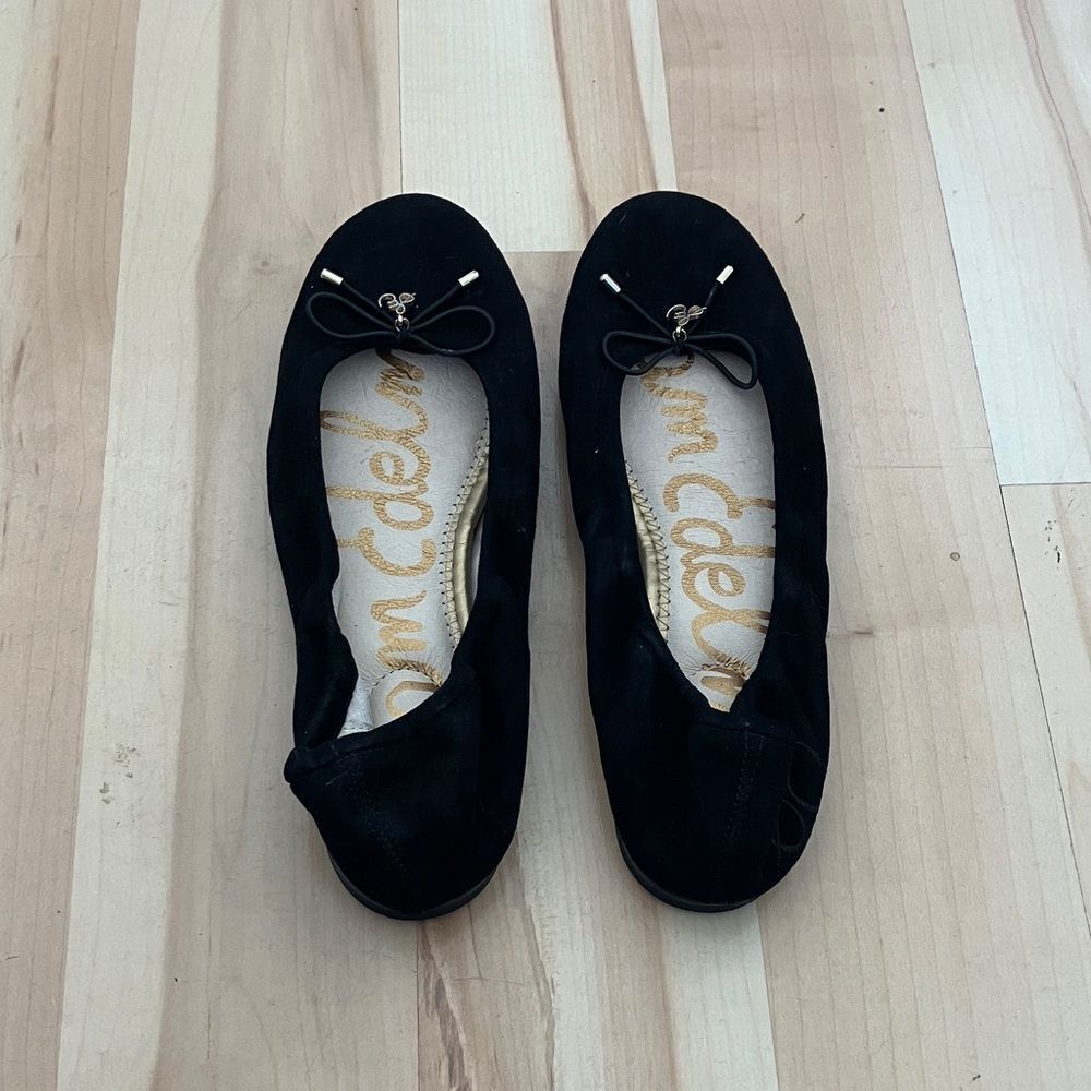 Black Velvet Sam Edelman Flats